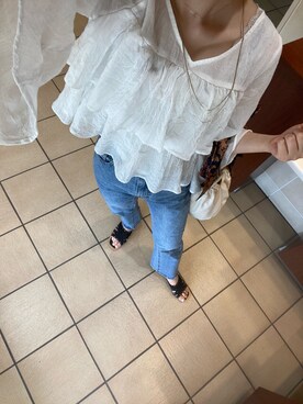 Reiraさん（レディース・159cm）の春コーディネート