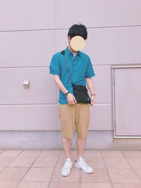 べさん（メンズ・173cm）の夏コーディネート