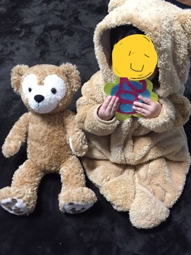「wearhalloween2017」｜「アイテム（おもちゃ）」を使った、mikkunさん（キッズ・70cm）の秋コーディネート
