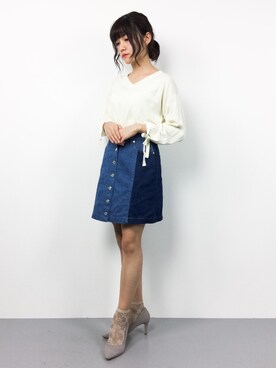 ヤギさん（レディース・159cm）の春コーディネート