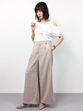 ヤギさん(レディース・159cm)の春コーディネート