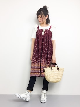 ヤギさん（レディース・159cm）の春コーディネート
