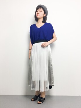 ヤギさん（レディース・159cm）の春コーディネート