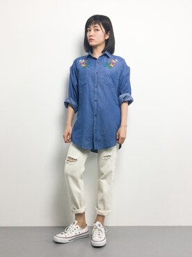 ヤギさん（レディース・159cm）の春コーディネート