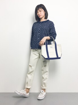 ヤギさん(レディース・159cm)の春コーディネート