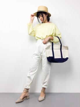 ヤギさん（レディース・159cm）の春コーディネート