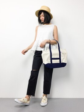 ヤギさん（レディース・159cm）の春コーディネート