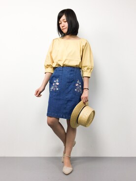 ヤギさん(レディース・159cm)の春コーディネート