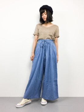 ヤギさん(レディース・159cm)の春コーディネート