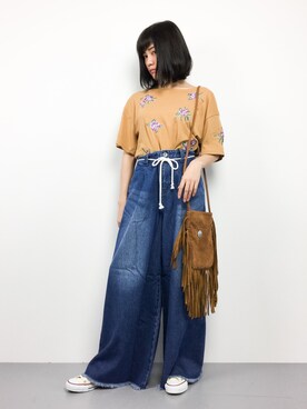 ヤギさん（レディース・159cm）の春コーディネート