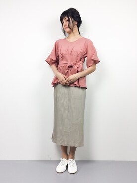 ヤギさん（レディース・159cm）の春コーディネート