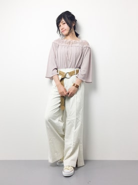 ヤギさん（レディース・159cm）の春コーディネート