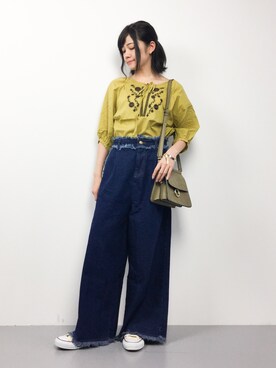 ヤギさん（レディース・159cm）の春コーディネート