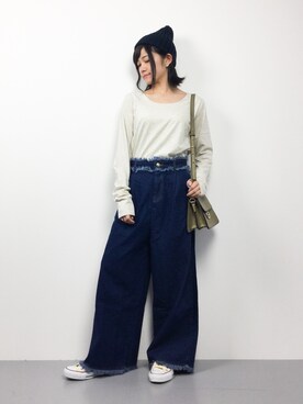 ヤギさん（レディース・159cm）の春コーディネート