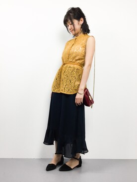 ヤギさん（レディース・159cm）の春コーディネート