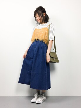 ヤギさん（レディース・159cm）の春コーディネート