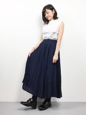 ヤギさん（レディース・159cm）の夏コーディネート