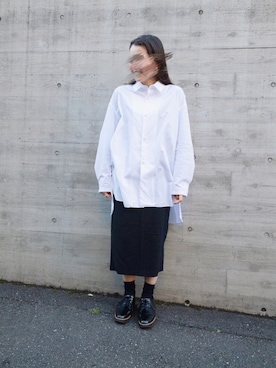 「SHINYAKOZUKA（シンヤコヅカ）のアイテム」を使った、szkiさん（レディース・158cm）の冬コーディネート