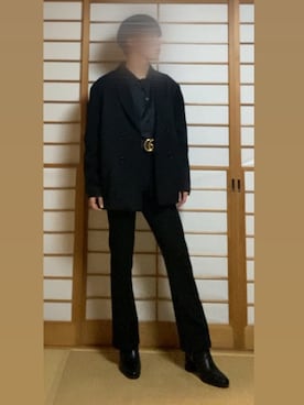 「endevice（エンデヴァイス）のアイテム（シューズ）」を使った、Tさん（メンズ・166cm）の春コーディネート