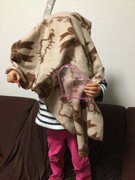 「ハローキティコラボ（ハローキティコラボ）のアイテム」を使った、noriさん（キッズ・100cm）の秋コーディネート