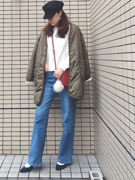 naoさん(レディース・166cm)の冬コーディネート