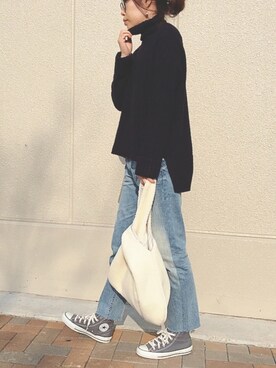 naoさん（レディース・166cm）の冬コーディネート