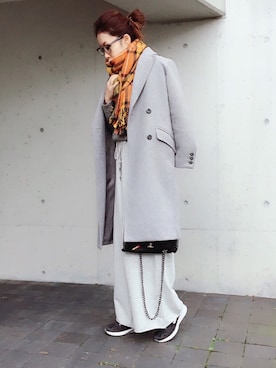 naoさん（レディース・166cm）の冬コーディネート