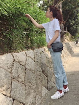 「EGOIST（エゴイスト）のアイテム（アクセサリー）」を使った、naoさん（レディース・166cm）の夏コーディネート