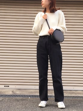 「rinto（リント）のアイテム」を使った、naoさん（レディース・166cm）の秋コーディネート