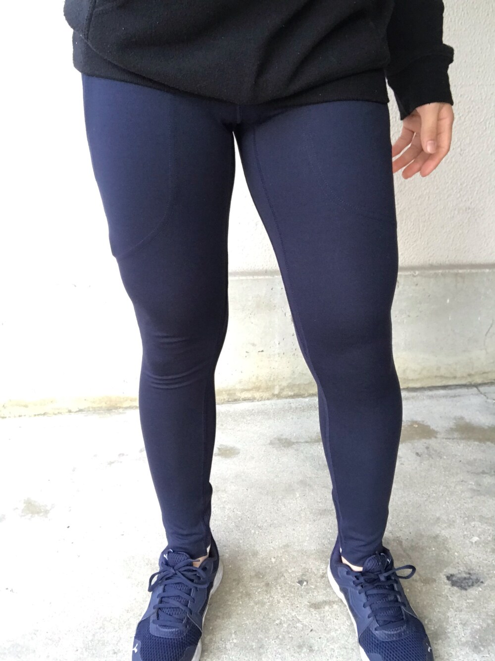 「adidasのアイテム（レギンス/スパッツ、ブルー系）」を使った、裕介さん（メンズ・158cm）の春コーディネートの1枚目の写真