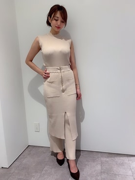「REDYAZEL（レディアゼル）のアイテム（パンツ）」を使った、らーちゃんさん（レディース・168cm）の秋コーディネート