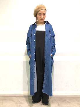 Akumiさん（レディース・153cm）の春コーディネート