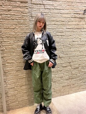 「みりたりー」｜ysan0514さん（レディース・163cm）の冬コーディネート