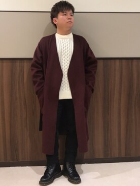 「HARE（ハレ）のアイテム（その他アウター）」を使った、りょうさん（メンズ・160cm）の秋コーディネート