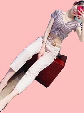「试衣间」｜xxbalabalaさん（レディース・163cm）の秋コーディネート