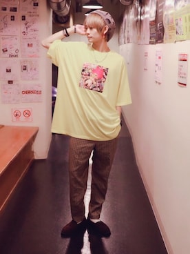 「chocomoo」｜將司さん（メンズ・173cm）の夏コーディネート