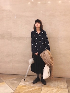 「merry jenny（メリージェニー）のアイテム（ジャージ）」を使った、そぜさん（レディース・165cm）の冬コーディネート