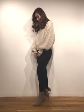 rino.iさん（レディース・162cm）の冬コーディネート