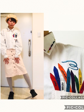 「JAM（ジャム）のアイテム（帽子）」を使った、natsumi.yさん（レディース・157cm）の冬コーディネート