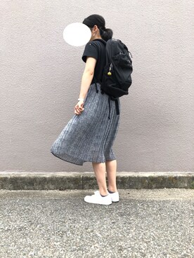 「ARC'TERYX（アークテリクス）の【FUDGE5月号掲載】ARC'TERYX / “MANTIS 26”（バックパック/リュック）」を使った、さきさん（レディース・166cm）の春コーディネート