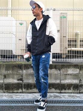 「BLISS POINT（ブリスポイント）のアイテム」を使った、 K-taさん（メンズ・170cm）の春コーディネート