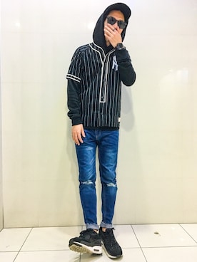 「jiggys shop（ジギーズショップ）のアイテム」を使った、 K-taさん（メンズ・170cm・30代）の春コーディネート