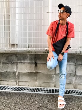 「jiggys shop（ジギーズショップ）のアイテム」を使った、 K-taさん（メンズ・170cm・30代）の夏コーディネート