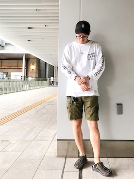  K-taさん（メンズ・170cm）の夏コーディネート