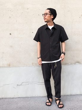 サンダルを使った Guコーデ のメンズ人気ファッションコーディネート 年齢 35歳 39歳 Wear