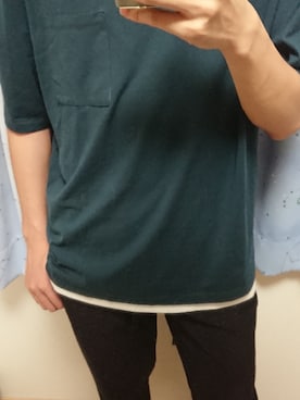 「しまむら（シマムラ）のアイテム（スラックス）」を使った、ユニしまさん（メンズ・178cm）の夏コーディネート