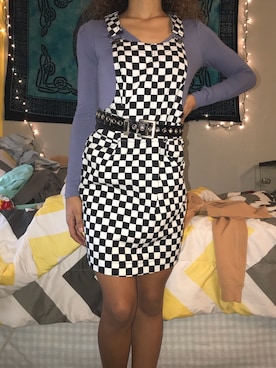 「VANS（バンズ）のアイテム（ワンピース/ドレス）」を使った、sierahさん（レディース・155cm）の冬コーディネート