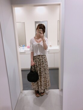 to_mo#さん（レディース・159cm）の夏コーディネート