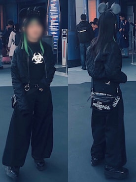 「寅一（トライチ）のアイテム」を使った、uさん（レディース・153cm）の冬コーディネート