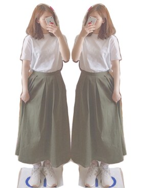 maaaaさん（レディース・165cm）の春コーディネート